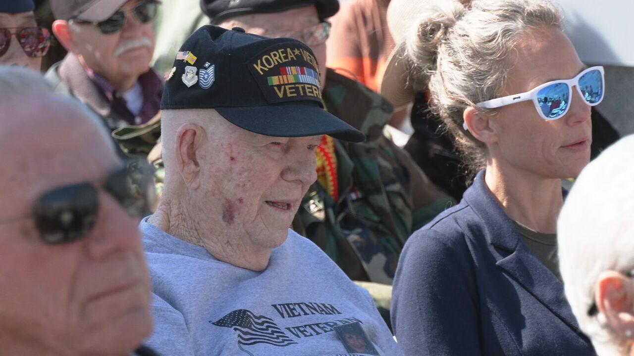 Veterans, family members, and the community attended an event Friday to honor and thank Vietnam veterans for their service. (WDRB image)